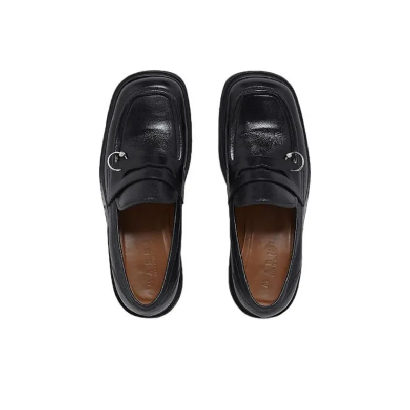 MARNI Iconic Square-toe Chunky Loafers-4