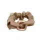 Khaki Block Hair Tie