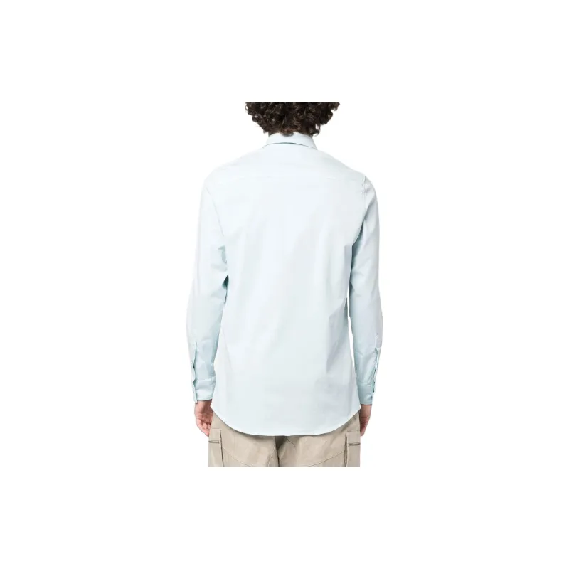 MOSCHINO Shirts Men Light Blue-1