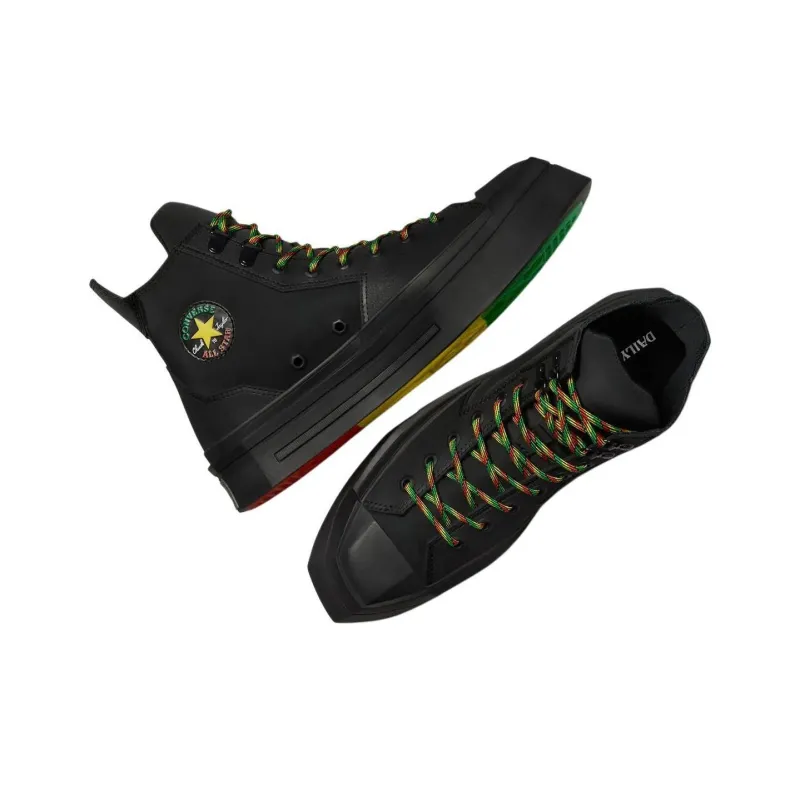 Converse Chuck 70 De Luxe Squared Hi Daily Paper Pan African-3