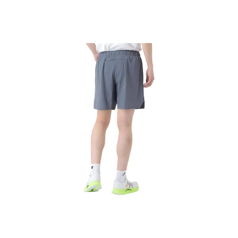 New Balance Casual Shorts Men's Graphite-5