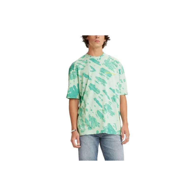 Levis T Shirts Men Green-2