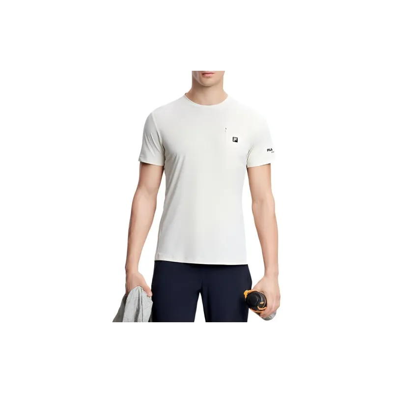 FILA T Shirts Men Hu Pink Gray-3