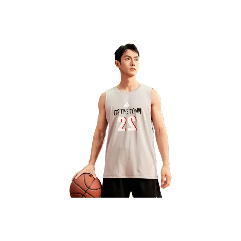 PEAK Basketball Jerseys Men White-2