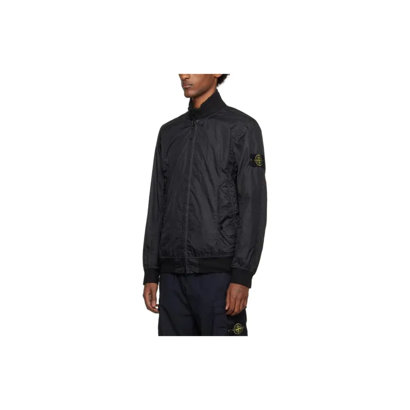 STONE ISLAND Zip Up Bomber Jacket-3