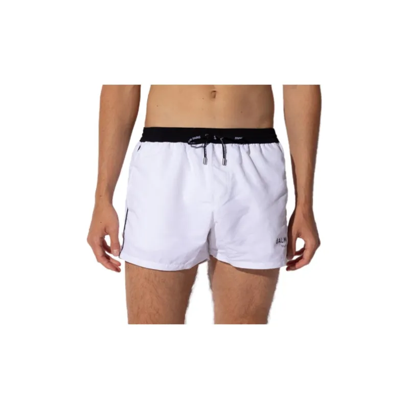BALMAIN Casual Shorts Men's White-1