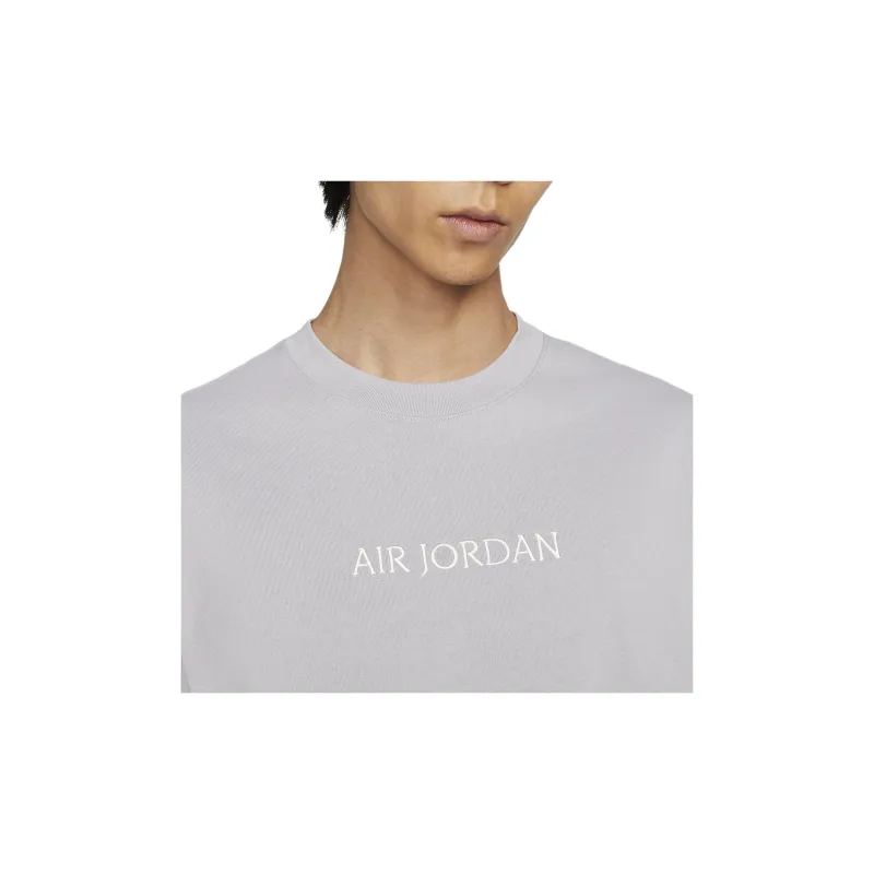 Jordan T-Shirt Men's Light Iron Gray-4