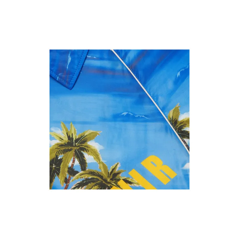 GUCCI Souvenir From Los Angeles Print Nylon Jacket-4