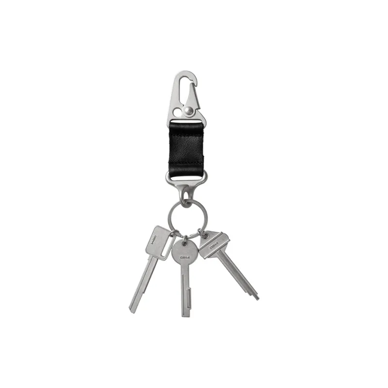 C2H4 Cow Leather Key Pendant Men's-1