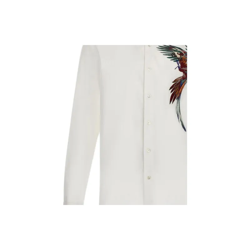 Roberto Cavalli SS24 Shirt Men's White-5