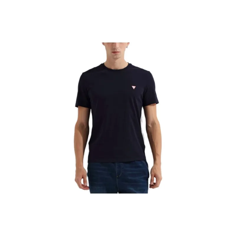 GUESS T-Shirts Men G7V2-Navy Blue-2