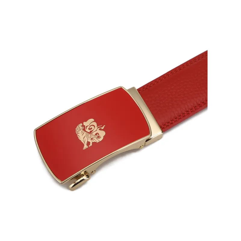 SEPTWOLVES Top Grain Cow Leather Leather Belts Men's Width  3.5cm-3