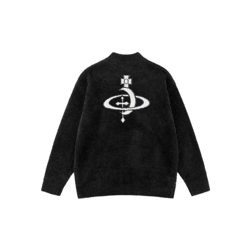 PILOTDRAGON P&D 24FW Sweater Unisex Black-1