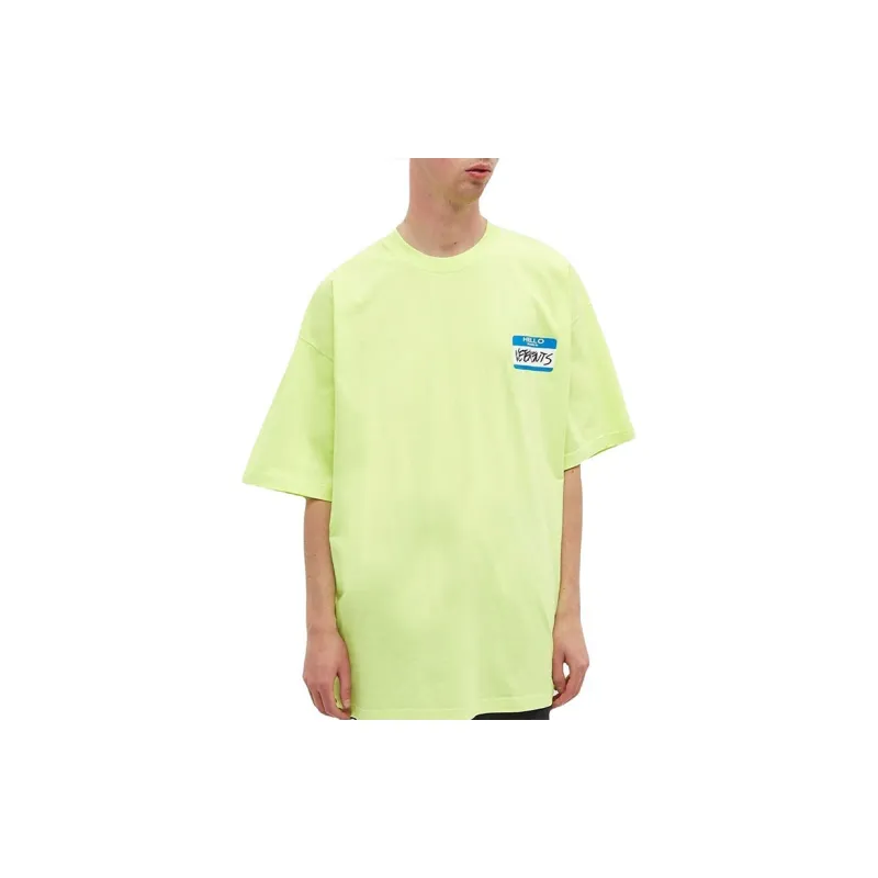 Vetements My Name Is T Shirt-2