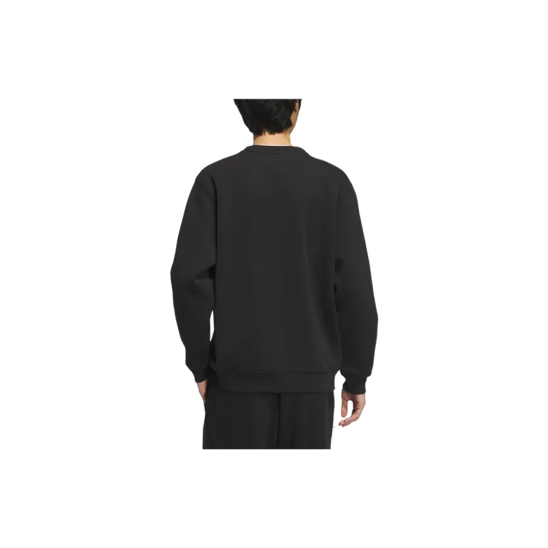 Adidas FW24 Small Logo Sweatshirt Sweatshirt Men Black-4