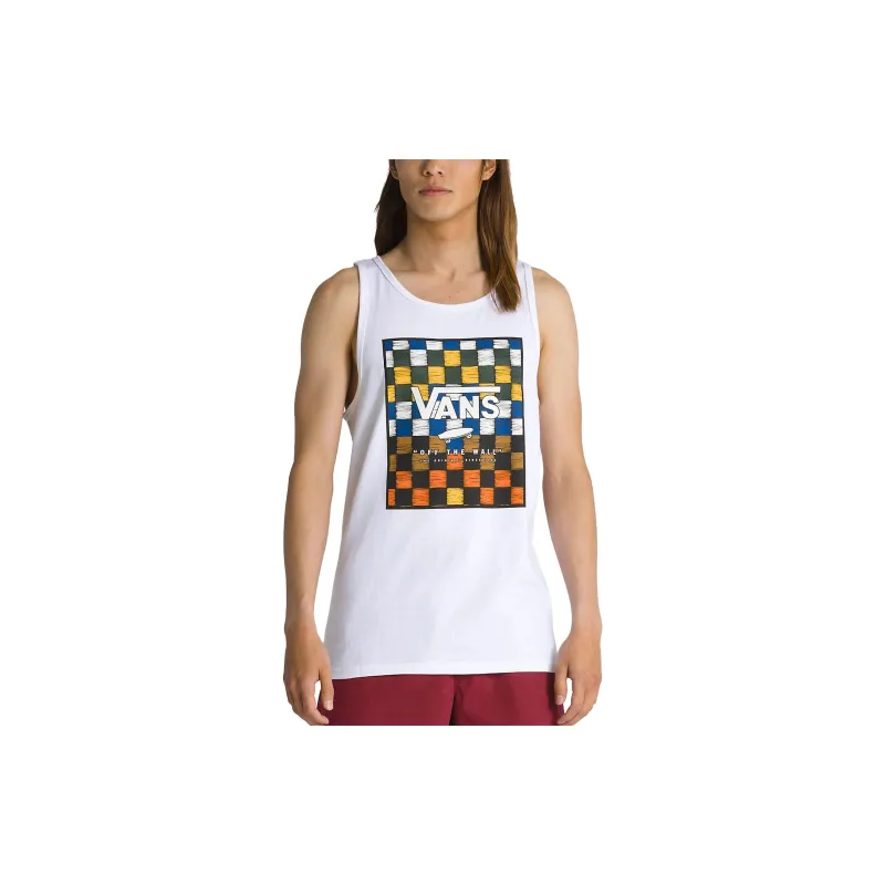 Vans Tank Tops Unisex White-2