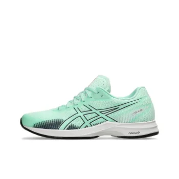 Asics Anti Slip Wear Resistant Low Top Running Shoes Women's White Green