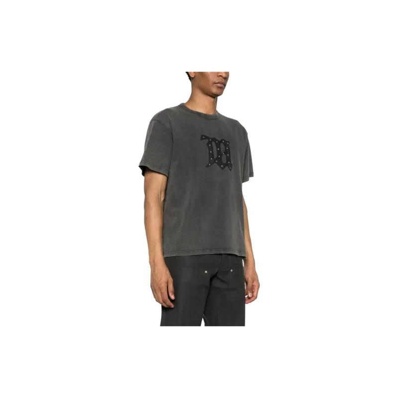 Misbhv Stud-embellished Faded T-shirt-3