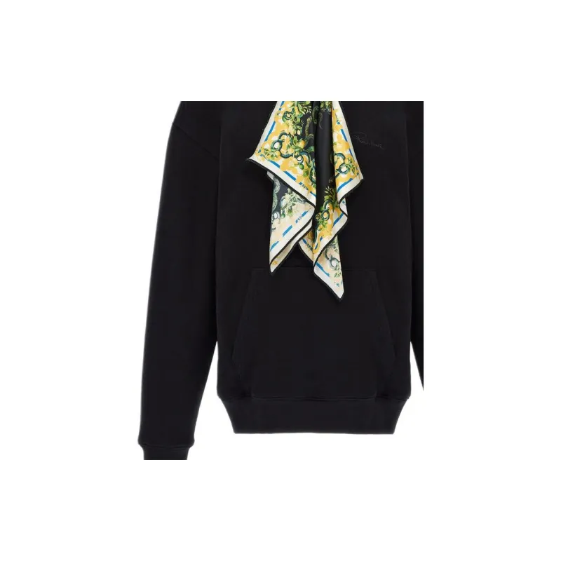 Roberto Cavalli SS24 Sweatshirt Men's Black-4
