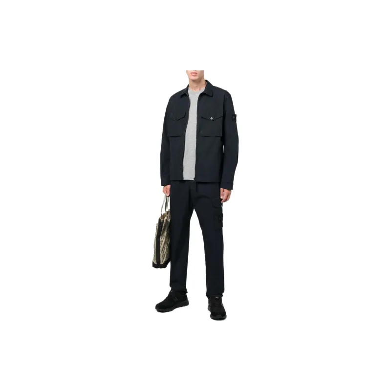 STONE ISLAND 116F1 O Ventile STONE ISLAND Ghost Piece Overshirt-2