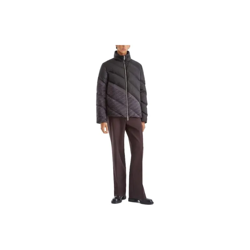 FENDI FF print Puff Jacket-2