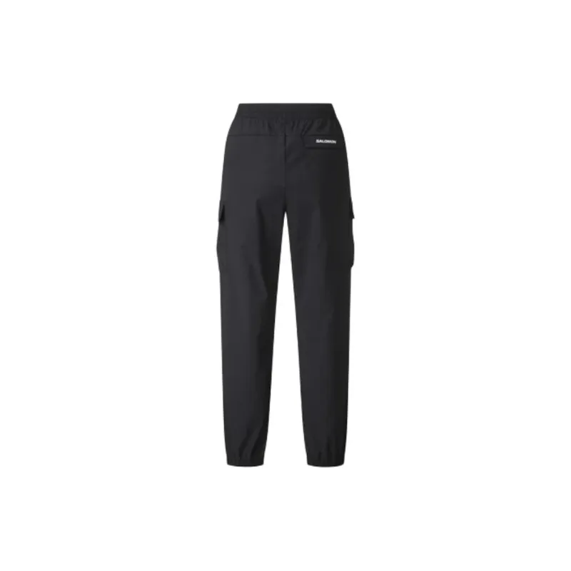 SALOMON Knitted Sweatpants Men's Black-1