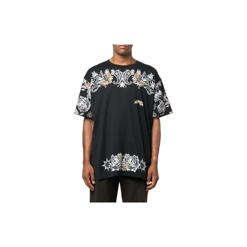 ETRO Tatoo Printed Crewneck T Shirt-1
