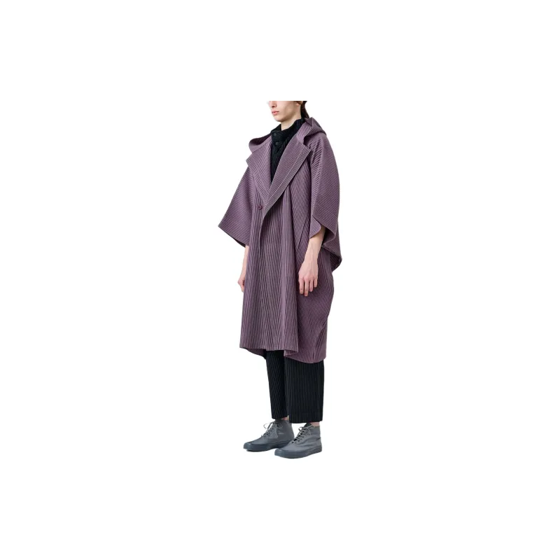ISSEY MIYAKE Monthly Color January Coats Men's Rose Brown-2