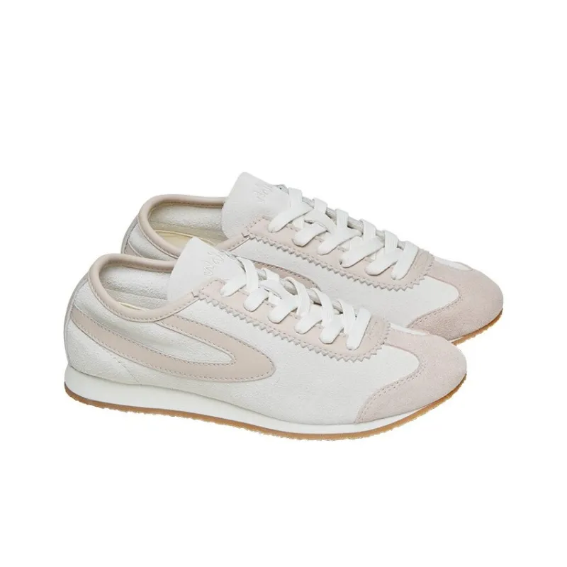 Norman Walsh Balanced Lightweight Low Top Running Shoes Unisex Beige Pink-3