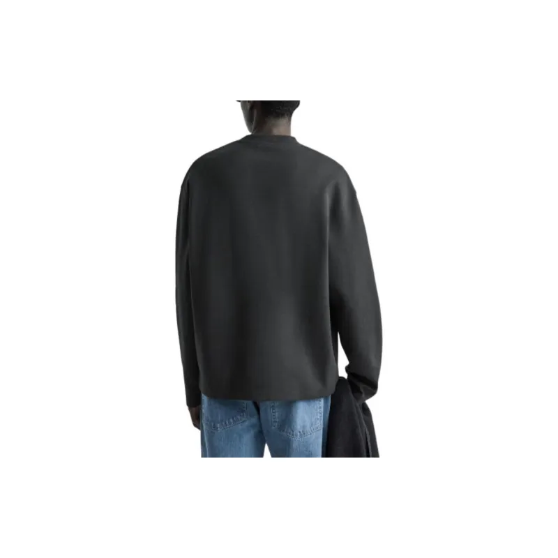 ZARA Sweatshirts Men Black-2