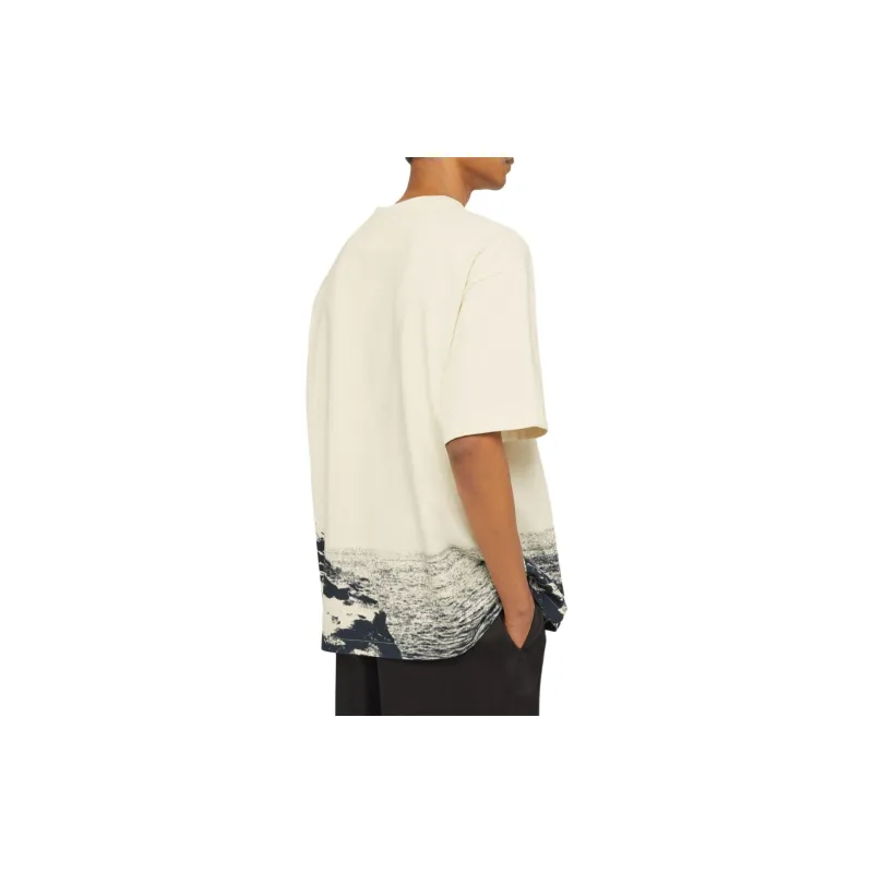 JIL SANDER Graphic-print Cotton T-shirt-3