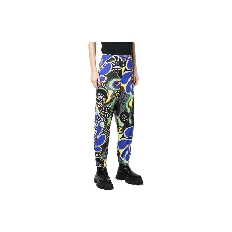 MOSCHINO Knitted Sweatpants Men Multicolor-3