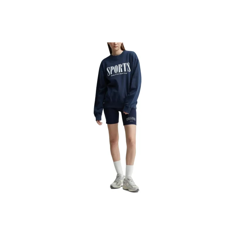 SPORTY & RICH Graphic-print Cotton Sweatshirt-5
