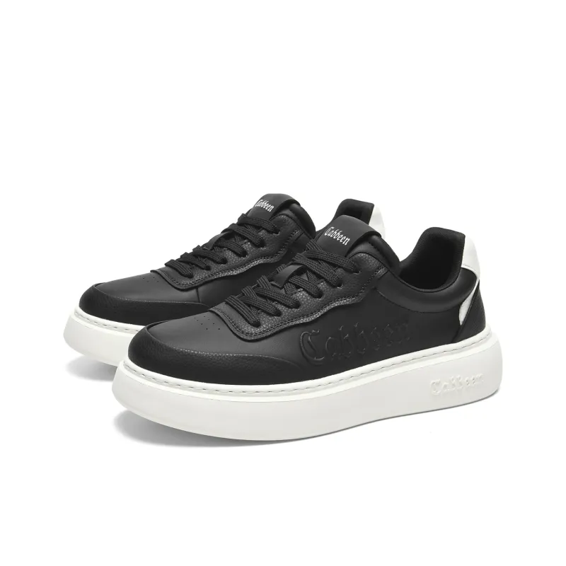 Cabbeen Wear resistant And Lightweight Low Top Skateboard Shoes Men's-2