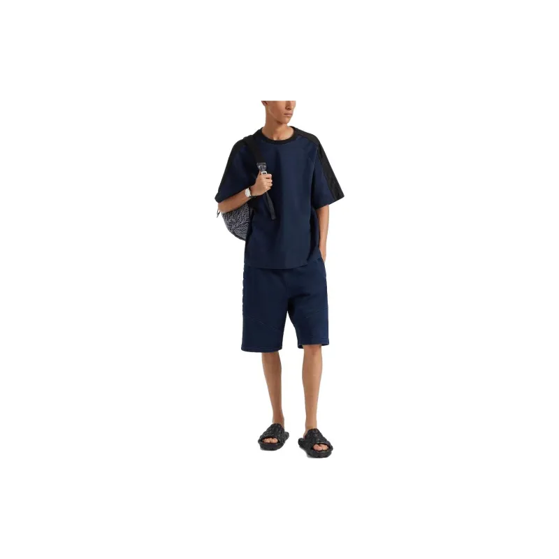 FENDI T Shirts Men Blue-2