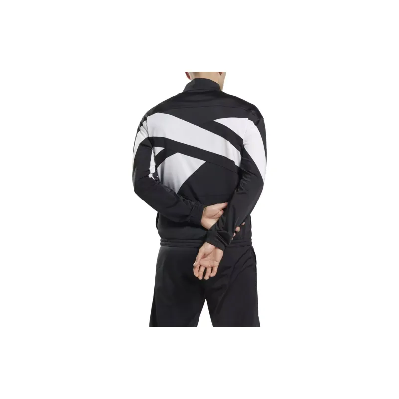 Reebok RI VECTOR KNIT TRACKTOP Jackets Coats Men's Black-2