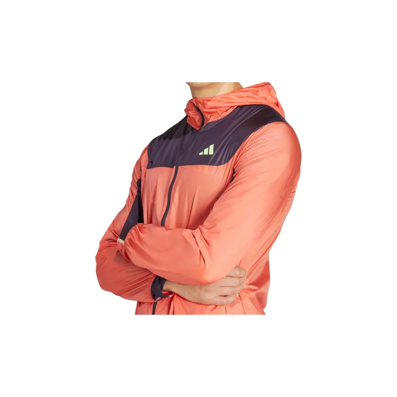 Adidas Box Root Limited Collection Ekiden Running Jacket Jackets Coats Men's Light Scarlet-5