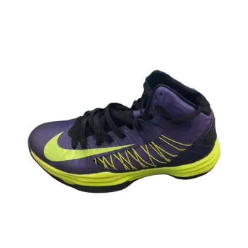 Nike Hyperdunk 2012 Anti Slip Wear Resistant Mid Top Basketball Shoes Men's Purple
