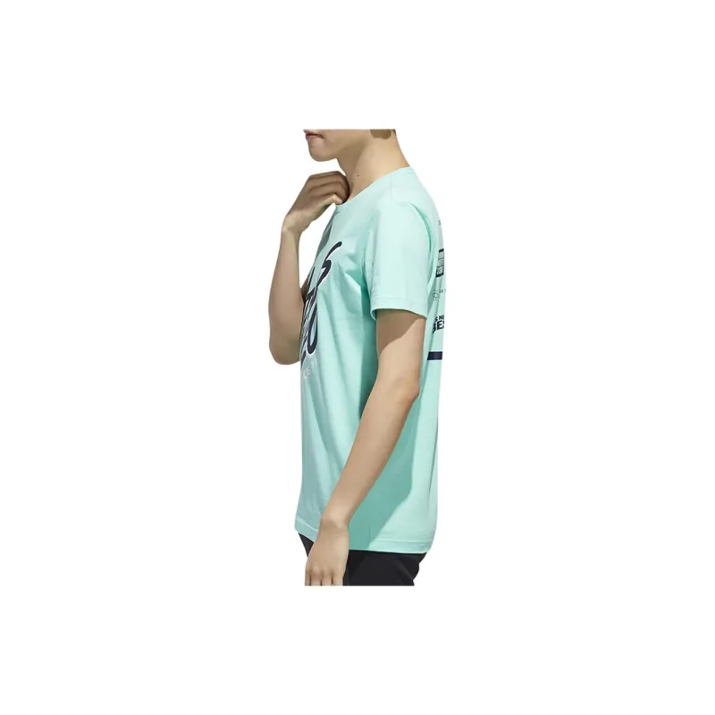Adidas Neo T Shirt Men's Mint Green-4
