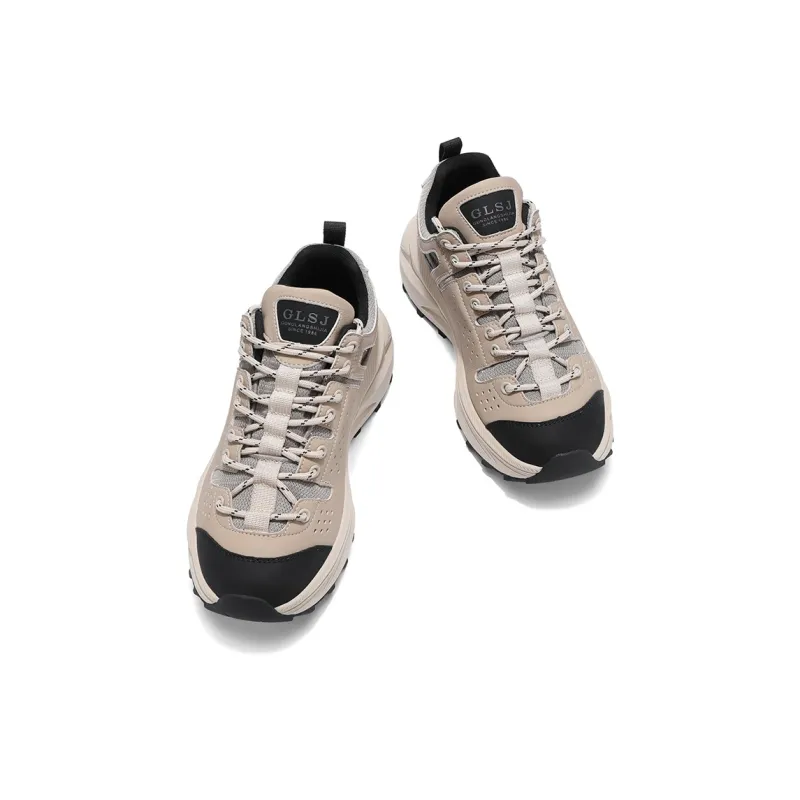 GONGLANGSHIJIA Lightweight Low Top Casual Shoes Men's-12
