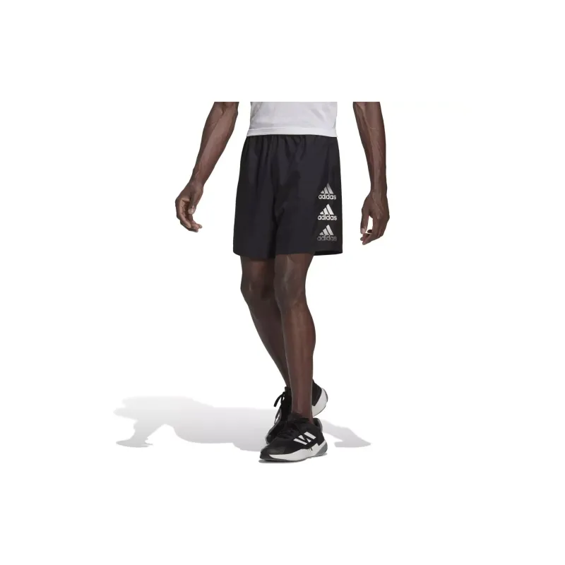 Adidas D2M LOGO SHORT Sports Shorts Men's Black-1