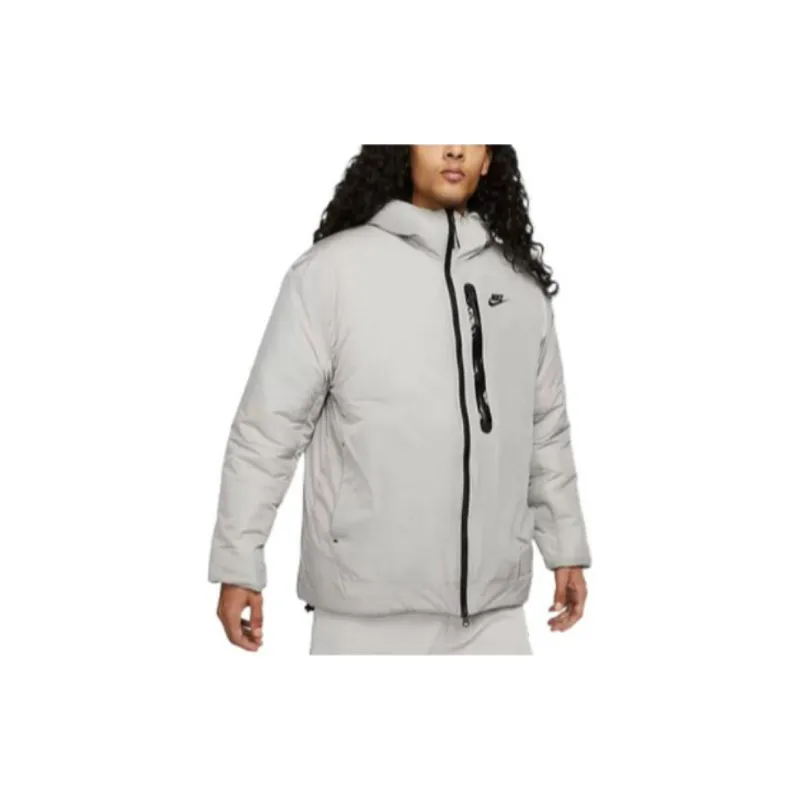 Nike Puffer Jackets Men Gray-2