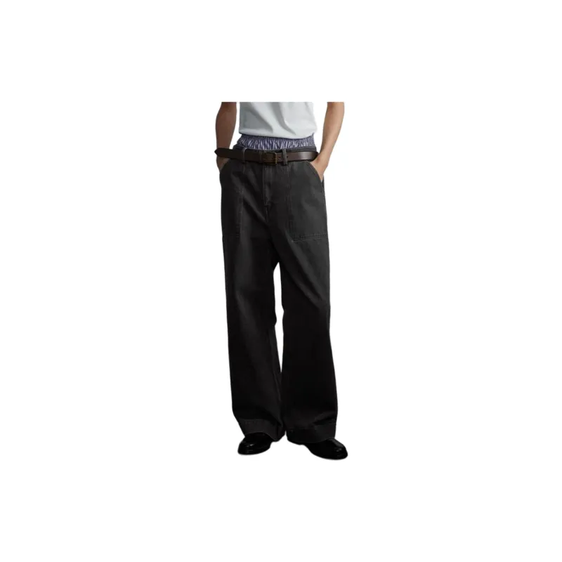 OPICLOTH Jeans Unisex Dark Gray-1