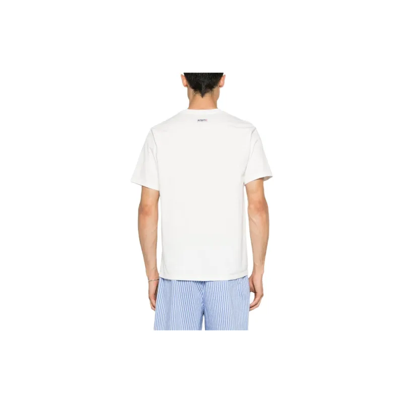 AUTRY Logo Label Crewneck T Shirt-2