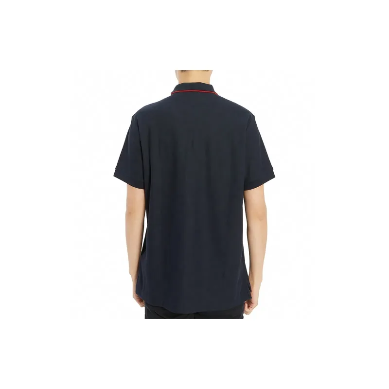 Burberry Monogram Motif Piqué Cotton Polo Shirt-2