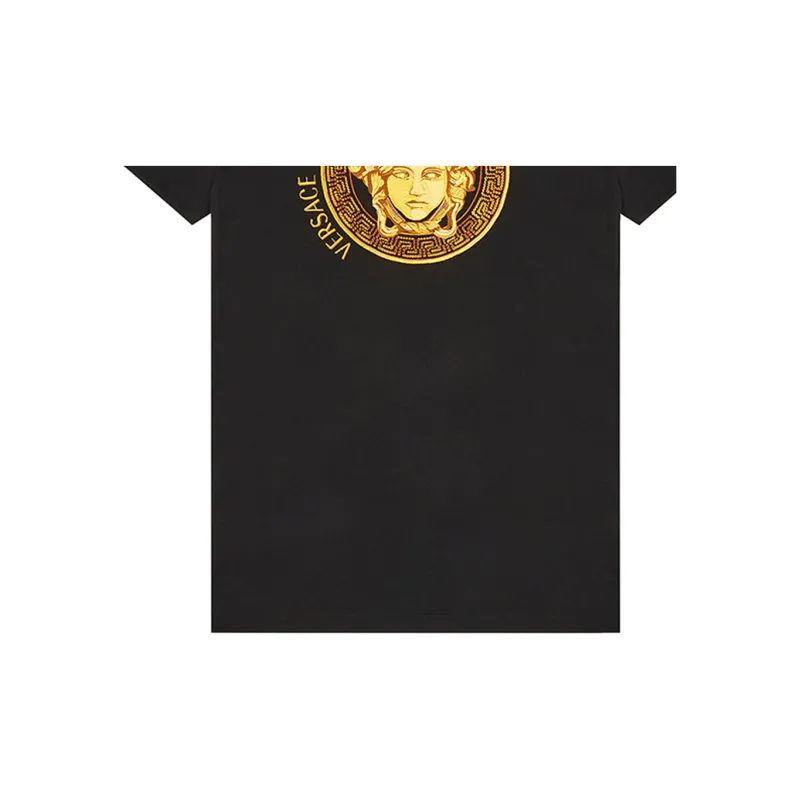 VERSACE Medusa Amplified Embroidered T Shirt-5