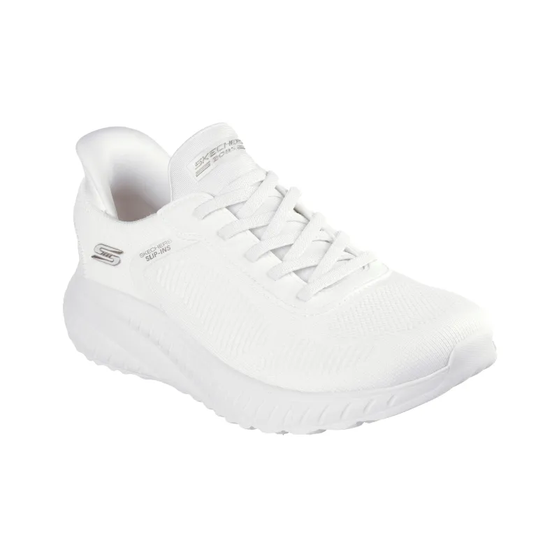 Skechers Slip Ins Anti Slip Wear Resistant Low Top Casual Shoes Women's Ecru-2