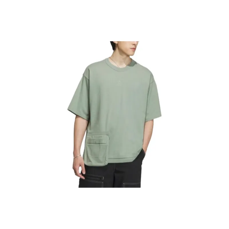 Adidas Originals T Shirt Men's Dusty Green-4