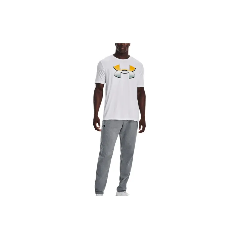 Under Armour Big Logo 2.0 Para Hombre T Shirt Men's White-3