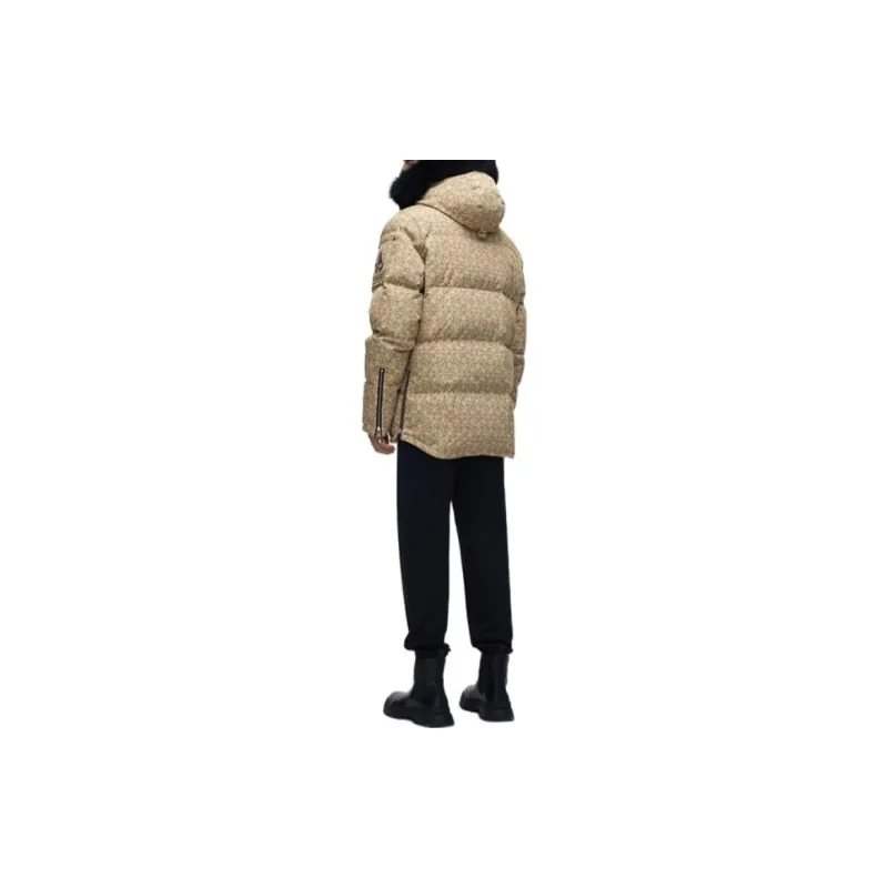 Lining X Moose Knuckles Moose Knuckles X Li Ning Down Jackets Men Khaki-3